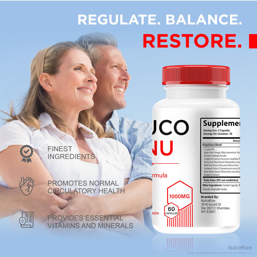 Gluco Renu promotes health and balance