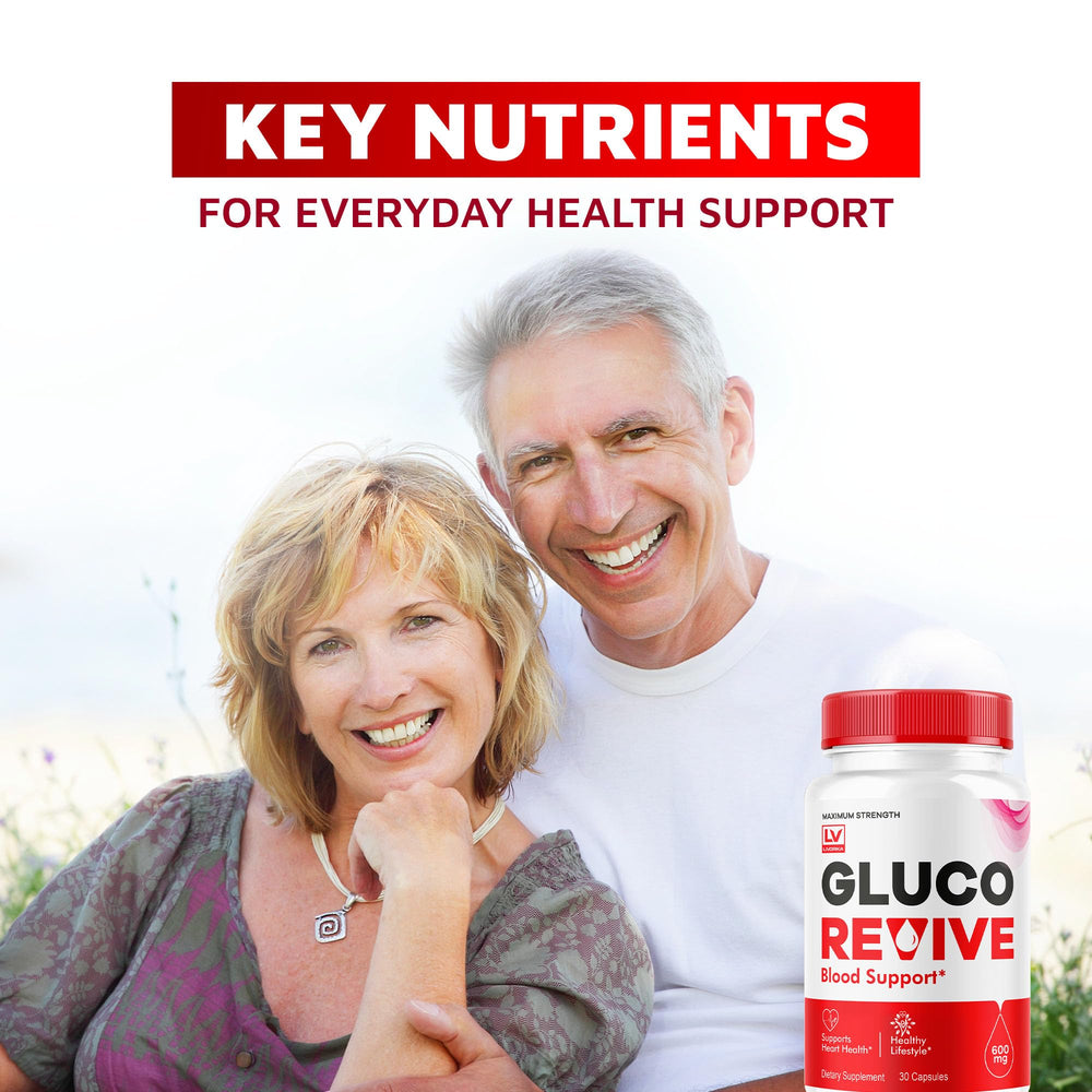 Gluco Revive capsules bottle close-up