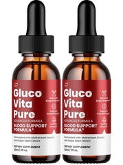 Gluco Vita Pure Drops bottle front view