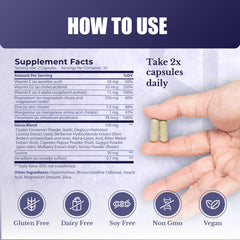 Gluco24 supplement aiding appetite management with bitter melon