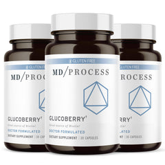 GlucoBerry bottle front view