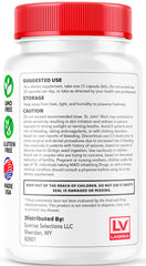 GlucoBio Capsules nutrition facts label
