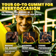 Pineapple electrolyte flavor bottle with gummies