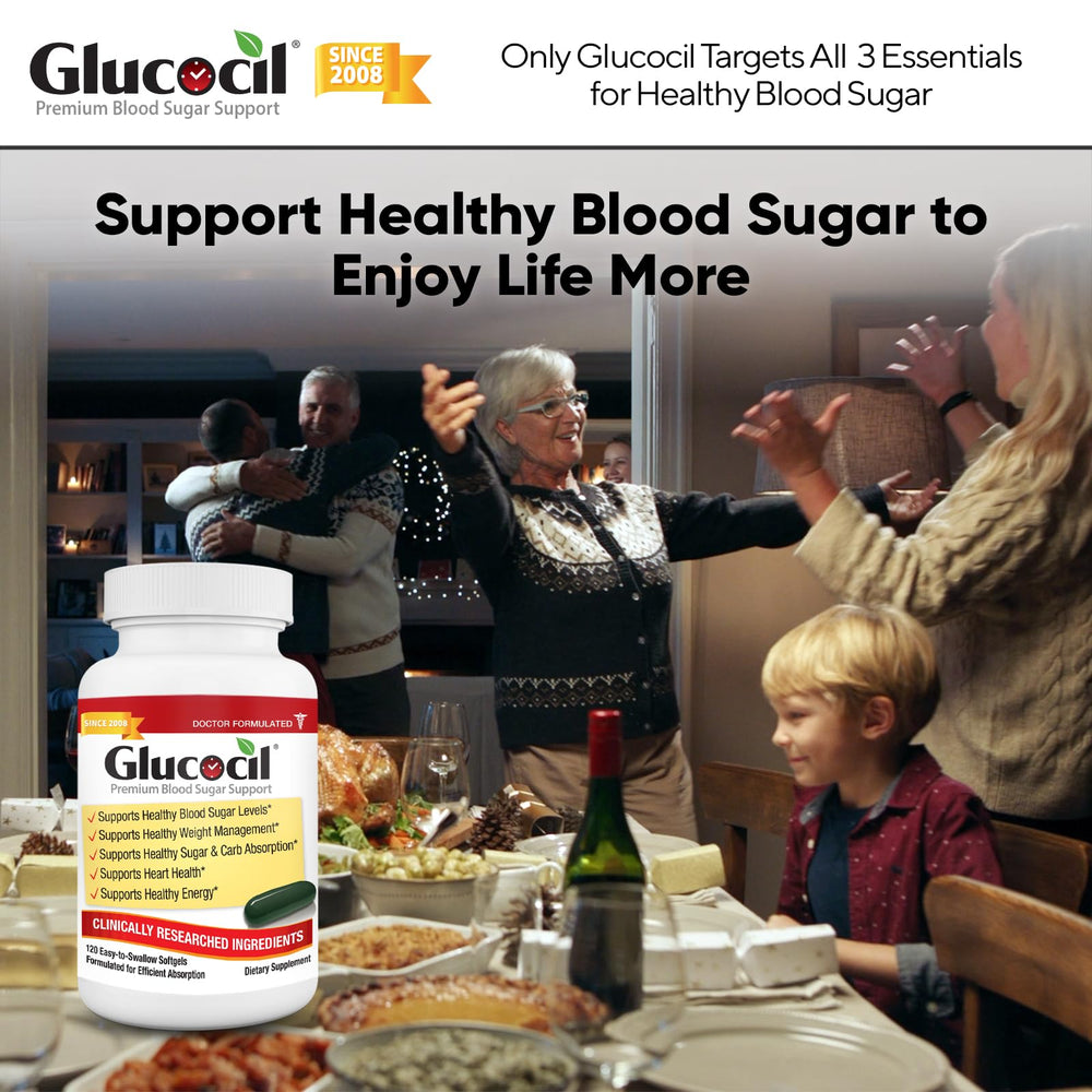 Glucocil packaging and branding