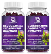 Bottle of Glucosamine Chondroitin Gummies – 120 count