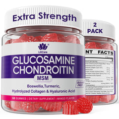 Glucosamine Chondroitin Gummies bottle front view
