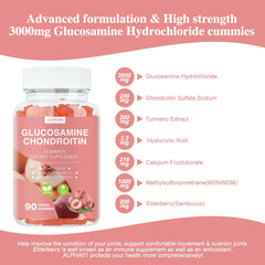 Nutrition facts panel on bottle