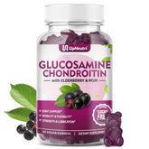 Front view of Glucosamine Chondroitin Gummies Sugar Free bottle