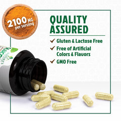 Turmeric root and Boswellia plant ingredients