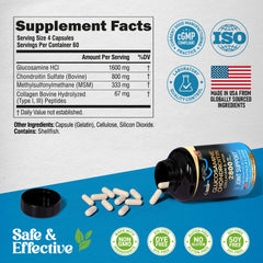 FSA eligible joint health supplement packaging