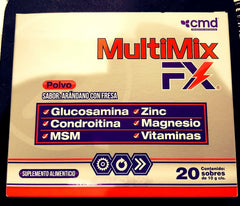 Glucosamine, Chondroitin, MSM, Garlic, Zinc, Magnesium sachets by MULTIMIX - image 2