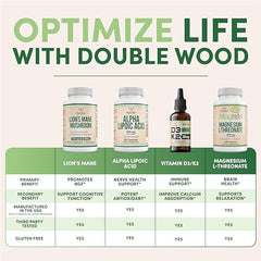 Dosage information: 1500mg Glucosamine and 1200mg Chondroitin
