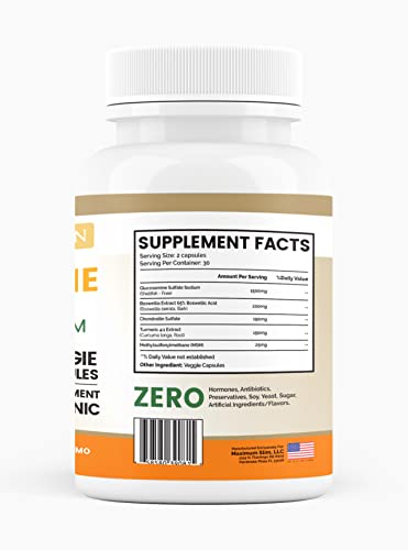 High-potency blend label showing 2,225 mg per serving