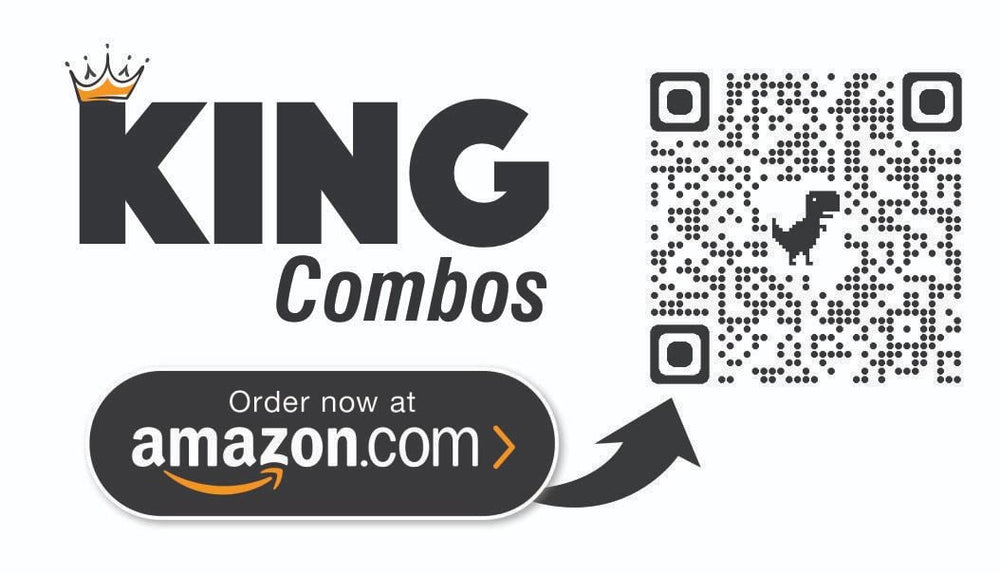 King Combo QR Code displayed on glucose tablets pack3