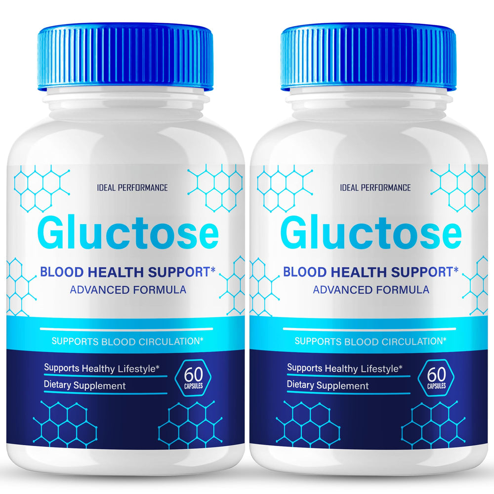 Gluctose Advanced Blood Formula Capsules bottle - 2 pack