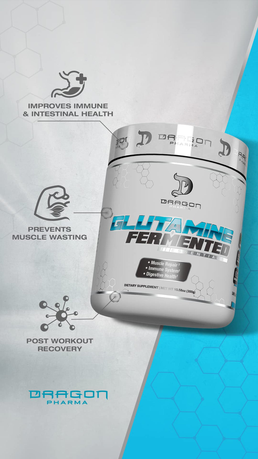 Muscle recovery concept illustrating glutamine benefits