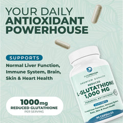Glutathione brain health support