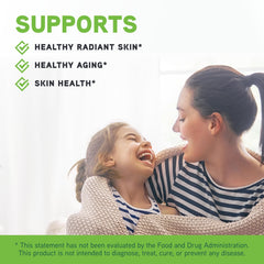 Illustration of skin health and even complexion