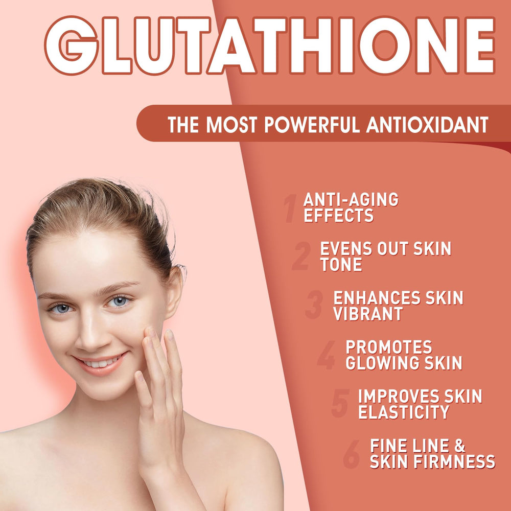 Vitamins A, C, and E with glutathione and collagen