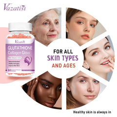 Lifestyle shot highlighting skin care and immune support