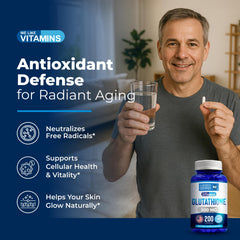 Glutathione ingredients: glutamate, glycine and cysteine