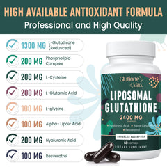 Glutathione master antioxidant benefits for detox and cellular balance