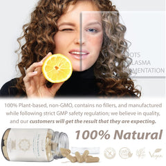 Healthy glowing skin represents anti-aging benefits