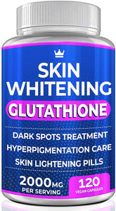 Hero image of Glutathione Whitening Pills 120 capsules 2000mg
