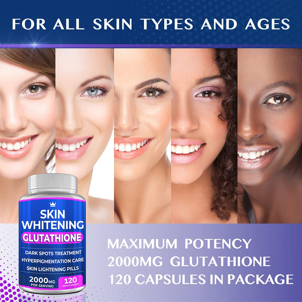 Anti-aging benefits of Glutathione whitening pills