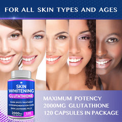 Anti-aging benefits of Glutathione whitening pills