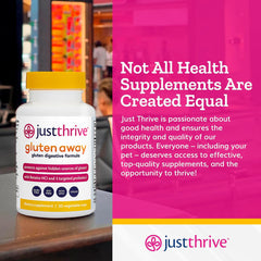 Gluten Away promoting gut barrier support and gluten defense