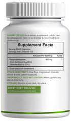 Gluten free dairy free allergen information label