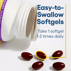 Gluten-free, dairy-free and soy-free softgels