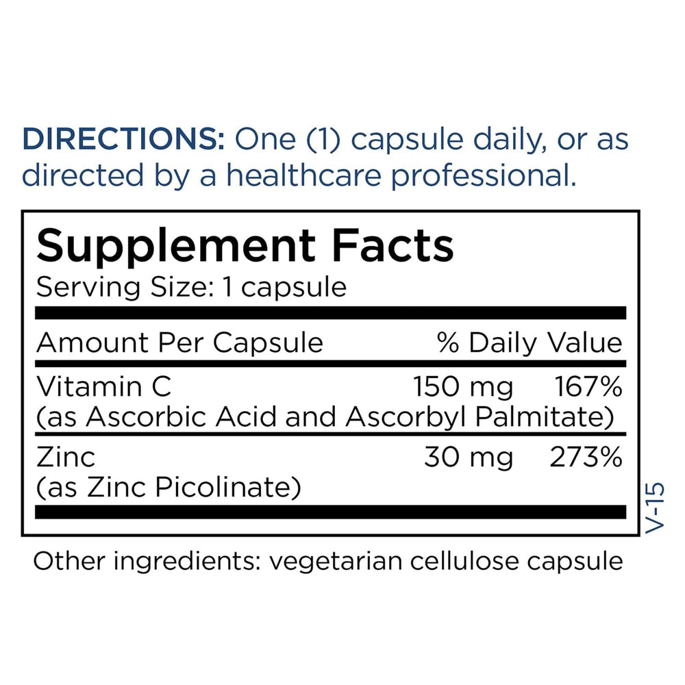 Gluten-free, no artificial ingredients, BPA-free amber bottle