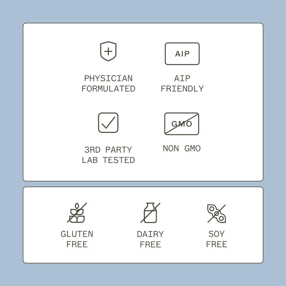 Label highlighting gluten-free, non-dairy, non-soy ingredients