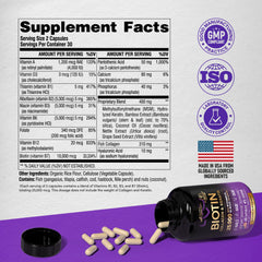 Gluten-free GMO-free biotin supplement ingredients