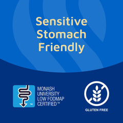 Gluten-free certification label on Sunfiber packaging