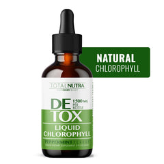 Gluten free non-GMO liquid chlorophyll drops 2oz packaging