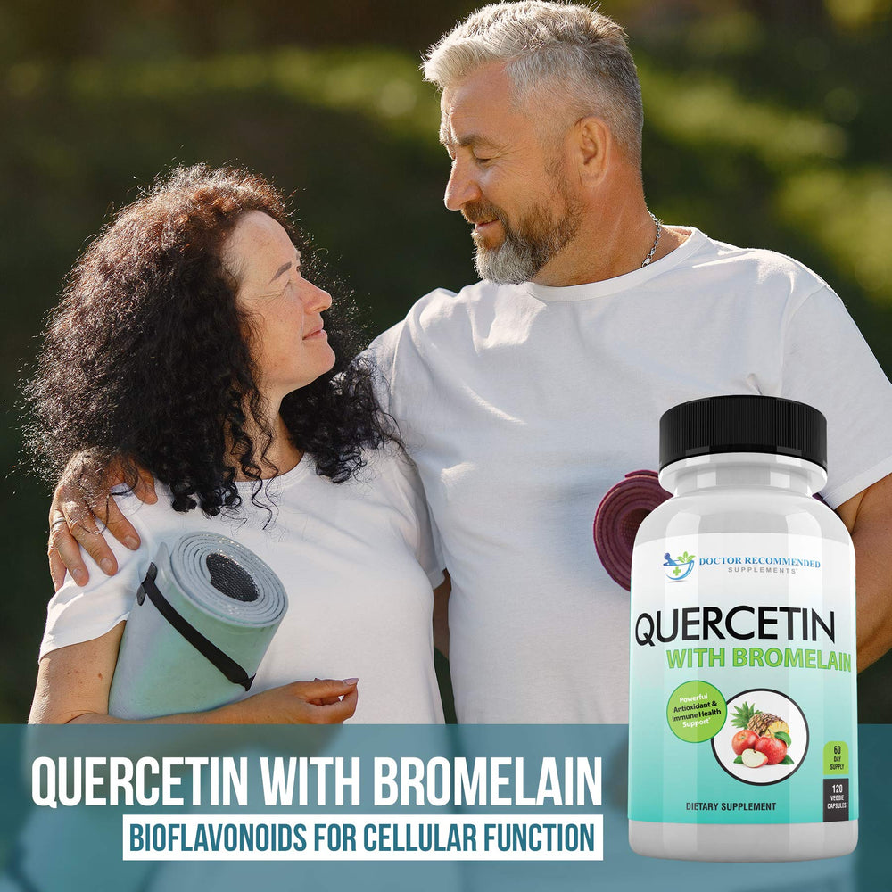 Gluten-free and Non-GMO Quercetin with Bromelain