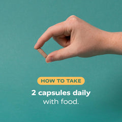 Gluten-free, non-GMO, vegetarian formula