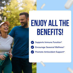 Gluten-free quercetin supplement label