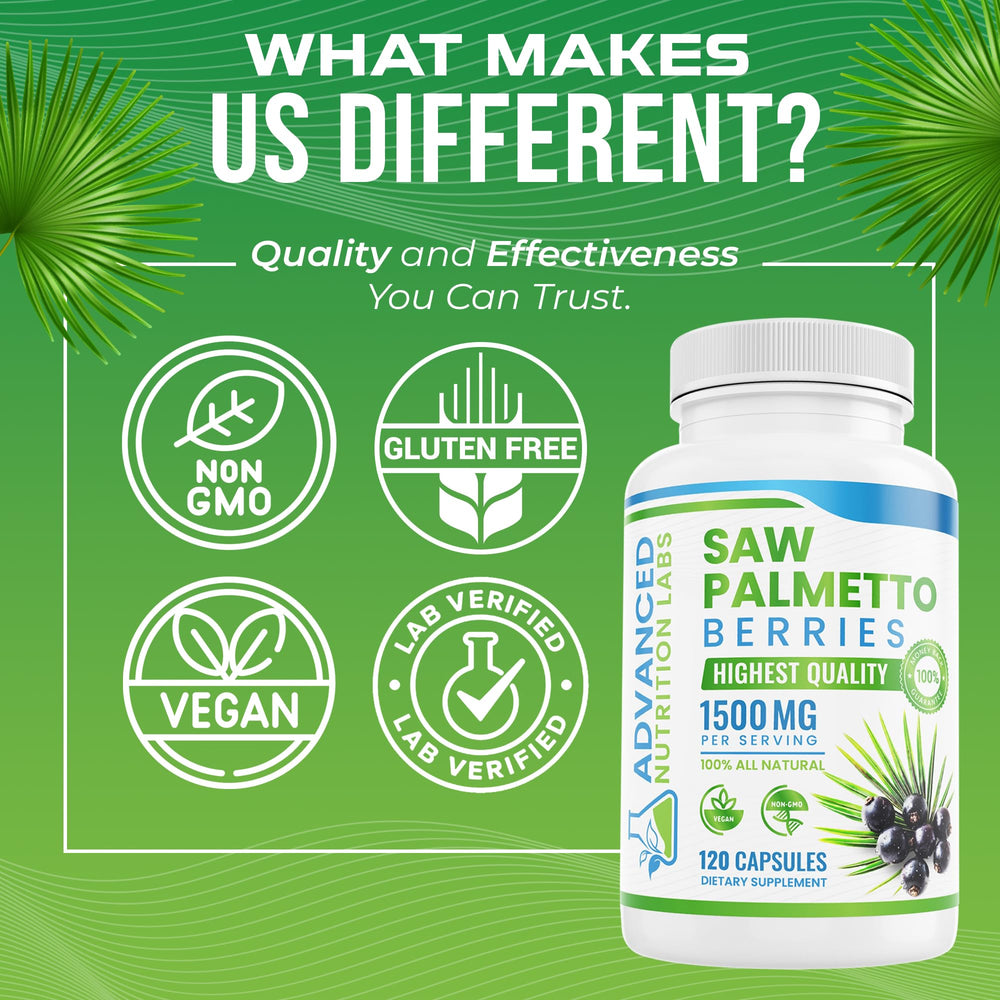 Gluten-free Saw Palmetto product