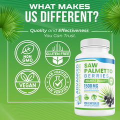 Gluten-free Saw Palmetto product