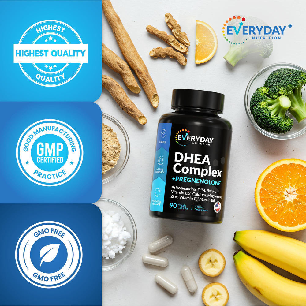 Gluten-free, soy-free, dairy-free supplement ingredient label