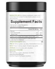 Gluten-free vegan inulin fiber powder