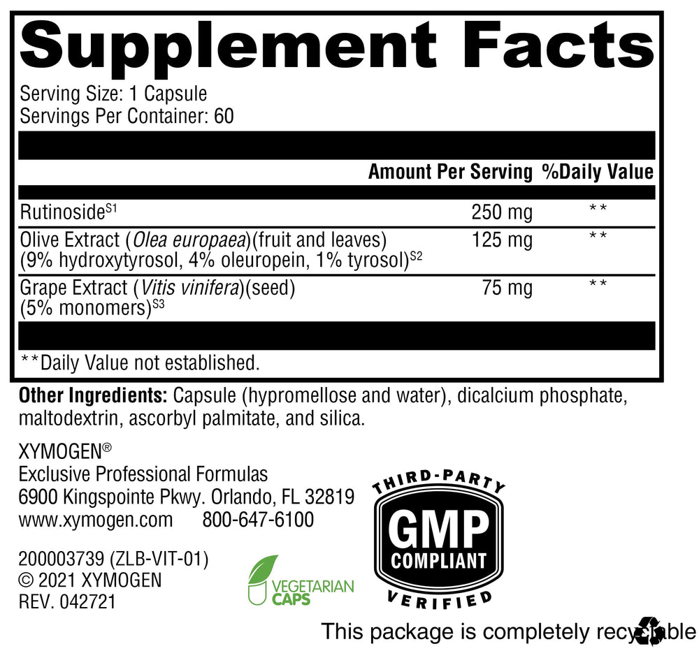 Gluten-free vegan non-GMO label on bottle