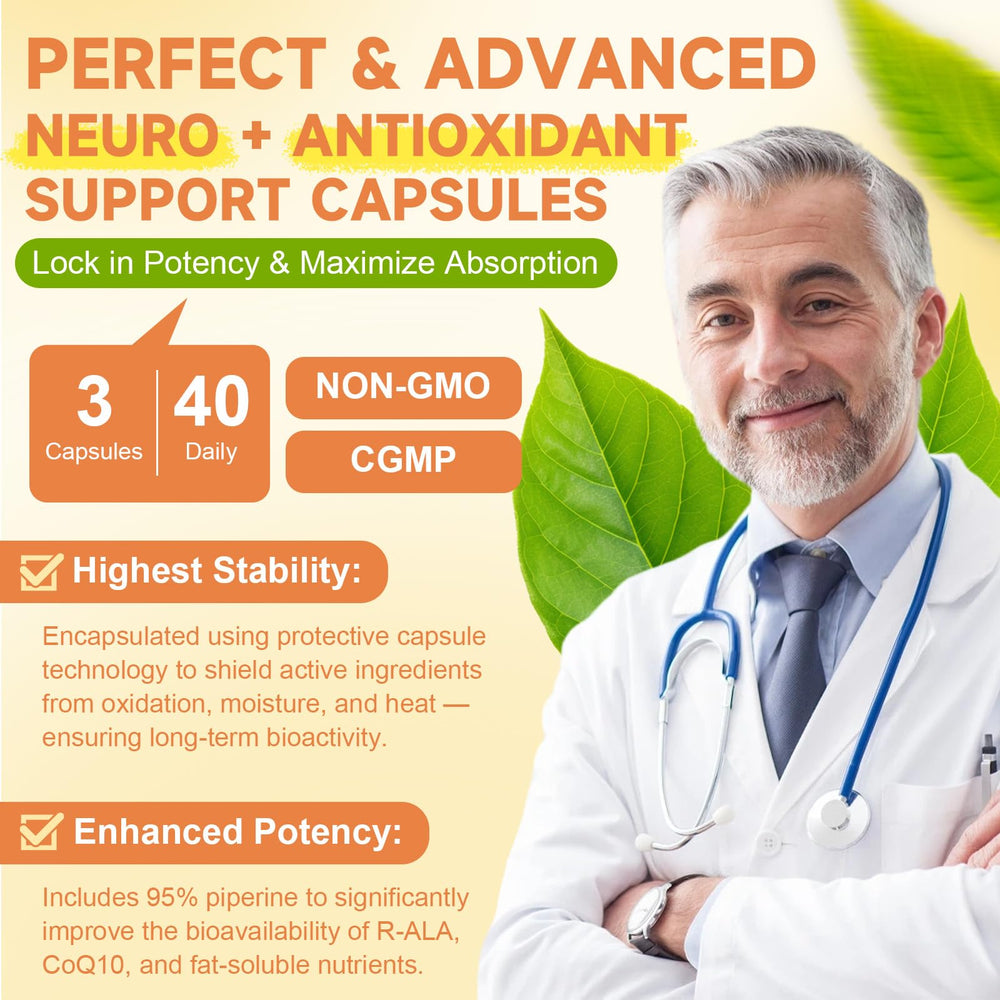 Gluten-free vegan non-GMO supplement packaging