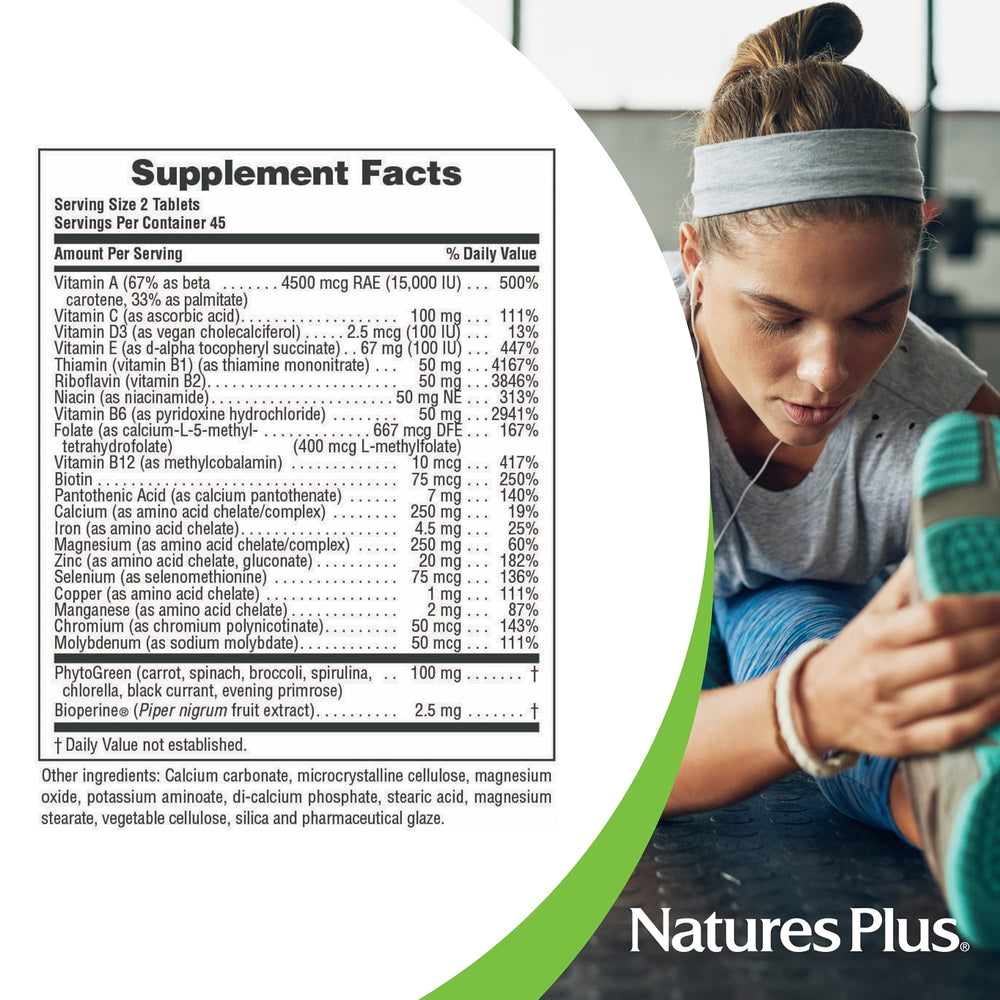 Gluten-free vegetarian supplement label