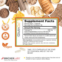 GlutnGo gluten digestion capsules