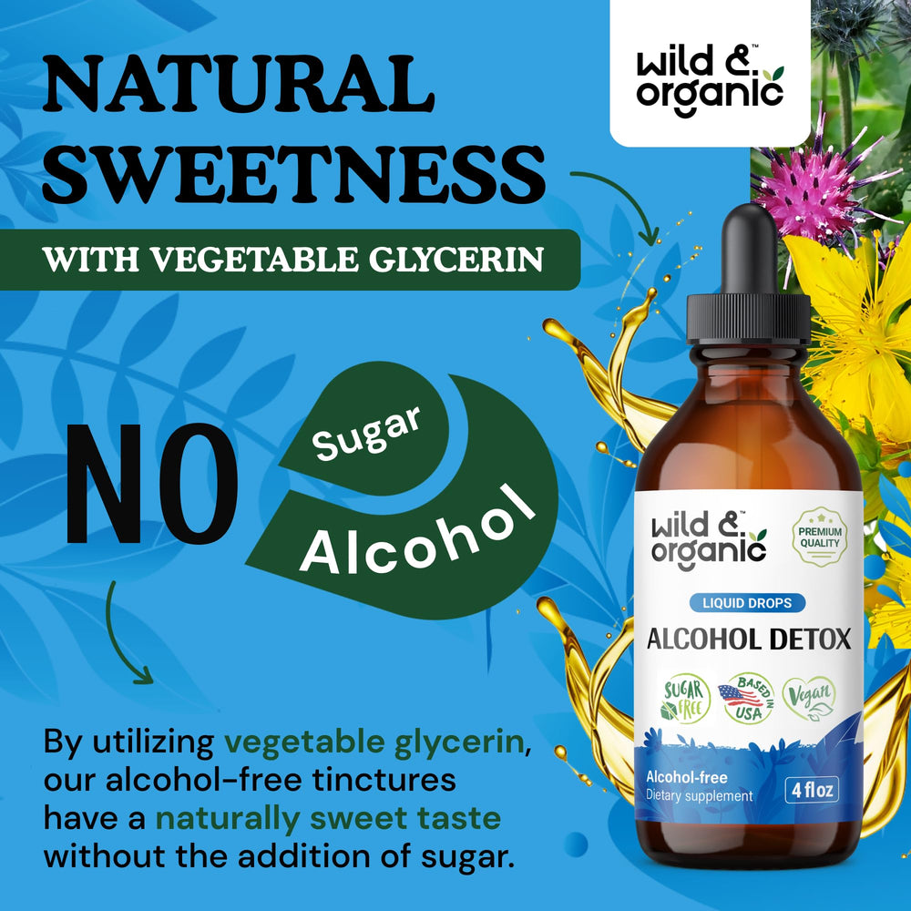 Glycerin-based, alcohol-free tincture label